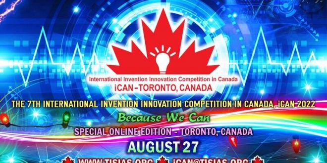 كندا: المغرب يشارك في المسابقة الدولية للاختراع والابتكار iCAN 2022 بطورونطو وينافس 61 دولة.