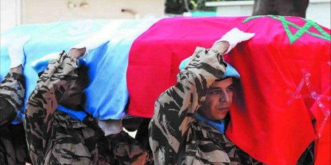 الامم المتحدة تعزي المملكة المغربية، إثر وفاة جندي مغربي من قوات حفظ السلام